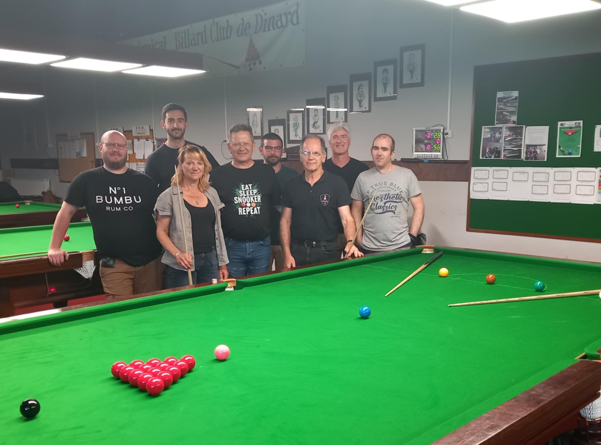 Stage de perfectionnement snooker