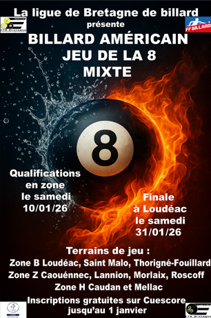 Affiche jeu de la 8