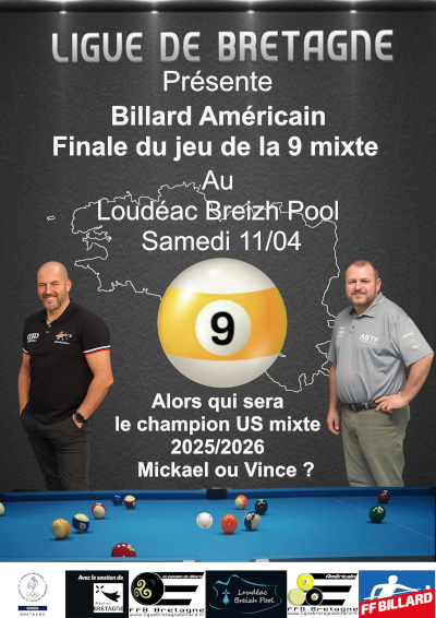 Finale de la 9 : à gauche Mickaël Creach, 1er au classement provisoire, à droite Vincent Even, 2ème