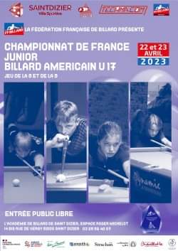 Affiche Championnat de France 2023 Junior US